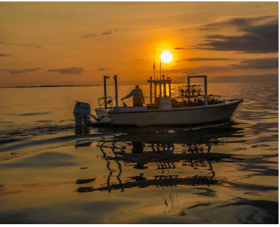 Crabbing at Sunrise