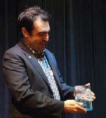 Teen Scene Layout Editor, Giancarlo D’Alessandro receives the Founders Award for outstanding work in 2021.