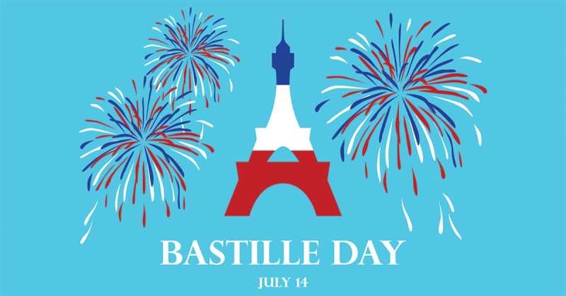 France, Bastille Day, Fireworks