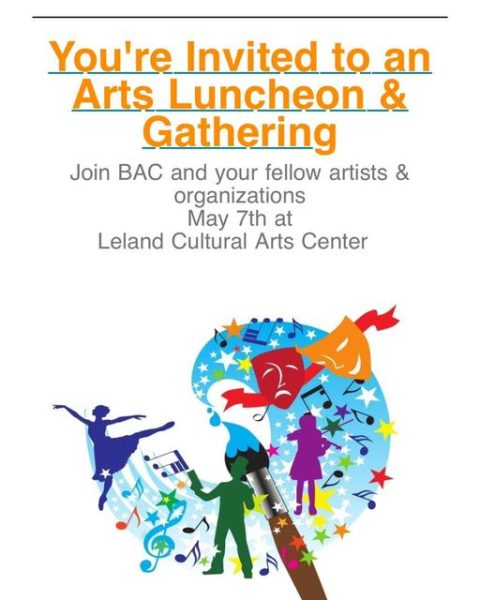 Arts luncheon and gathering at LCAC