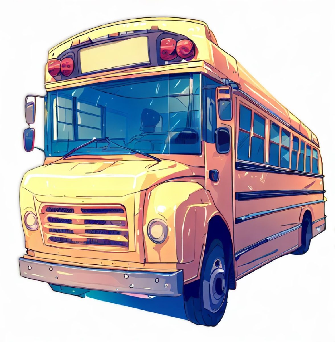 School Bus AI generated