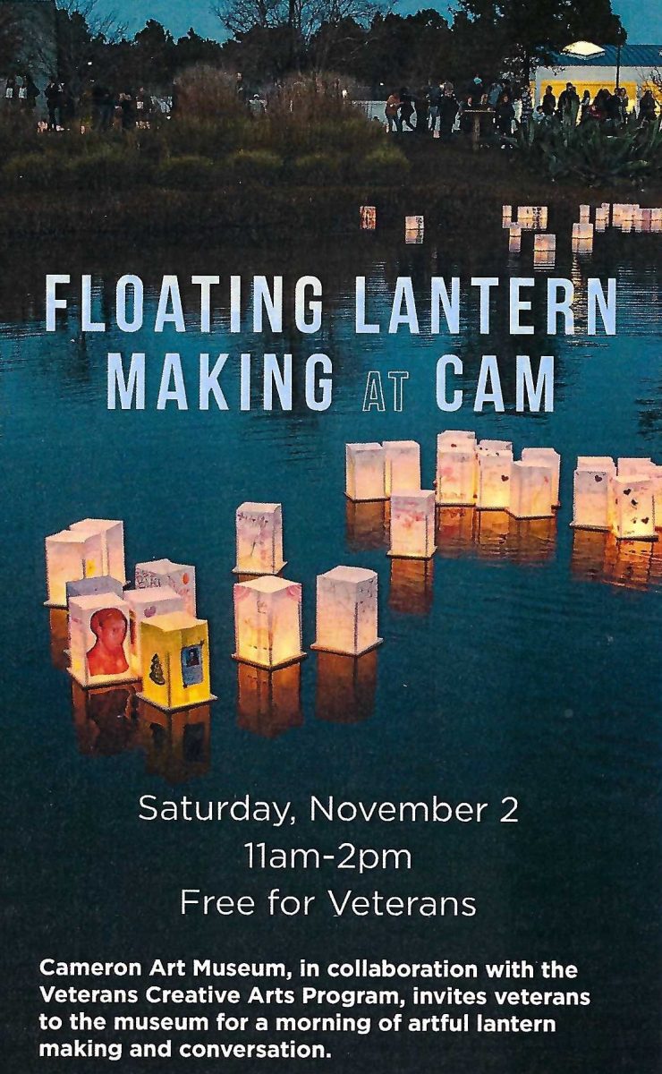 Floating Lantern Ceremony at Cameron Art Museum