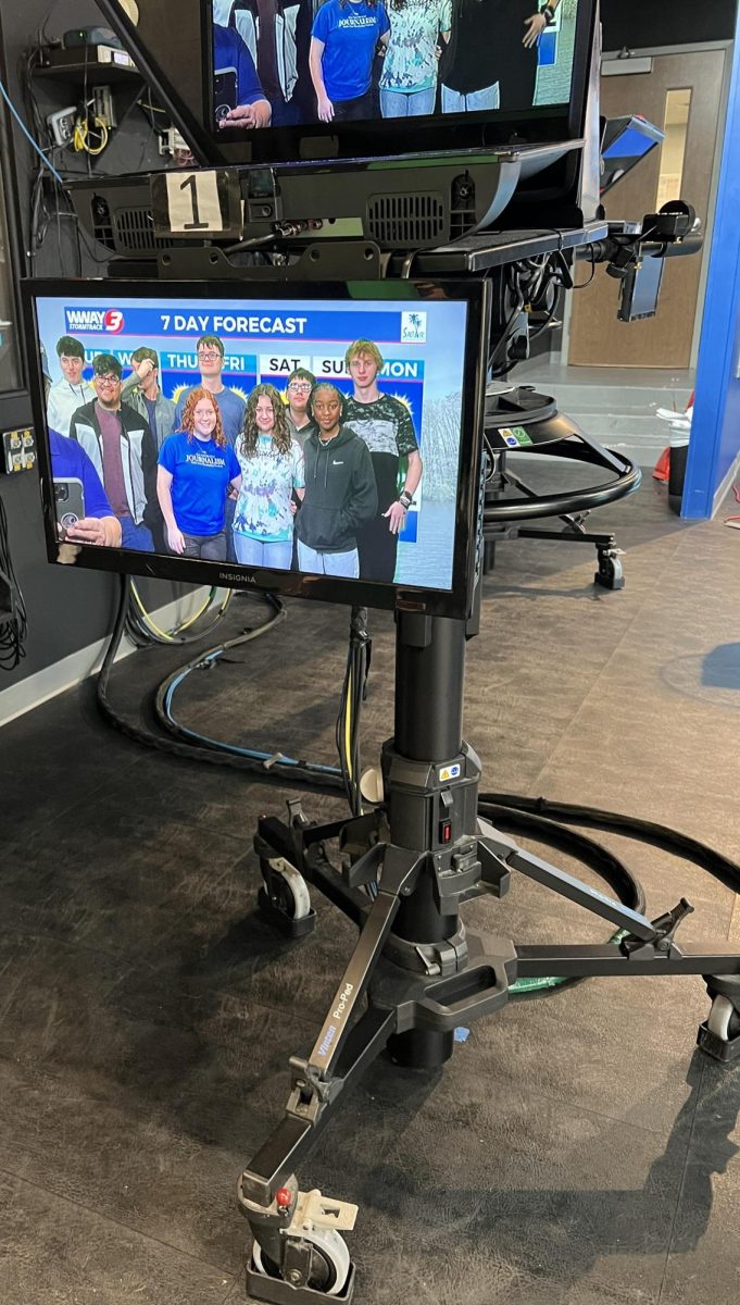 Teen Scene and the Journalism Class at Heide Trask visited WWAYTV-3 and the Battleship North Carolina!